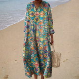 Hilde - Flatterndes Sommerkleid mit Print
