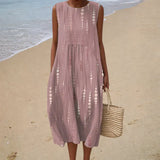 Helma - Bequemes ärmelloses Sommerkleid
