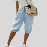 Anna - Elegante Kurze Fließende Komfortshorts