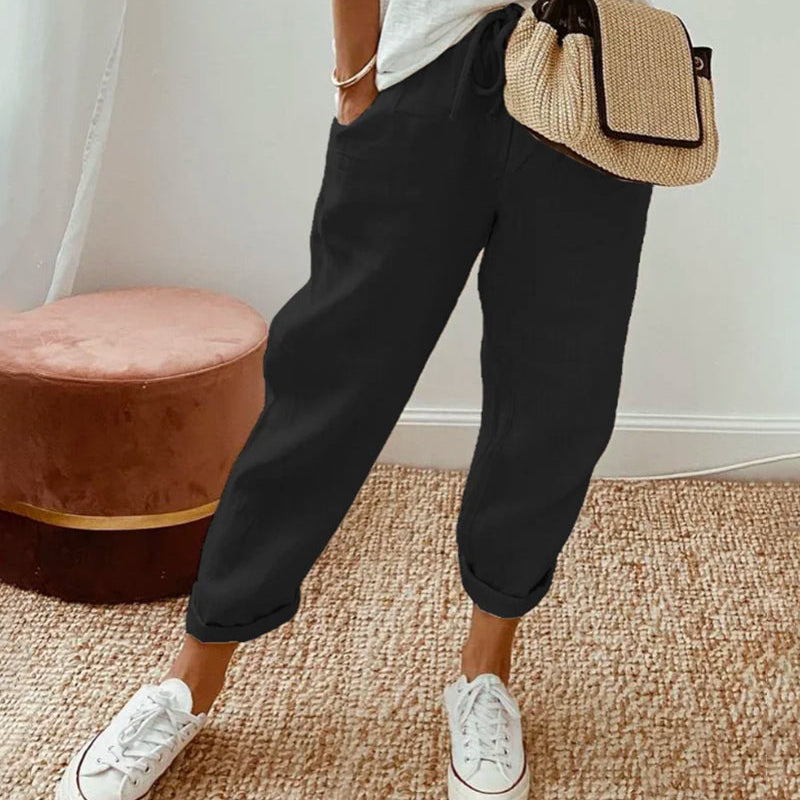 Agnes - Elegante, Bequeme Fließende Hose