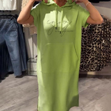 Malwine - Lässiges Kapuzenkleid