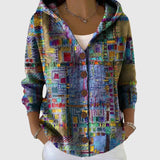 Hildegunde - Bequemer Strick-Cardigan mit Kapuze