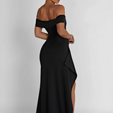 Heidemarie - Luxus Maxi Kleid