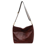 Marianne - Vintage-Ledertasche mit Schulterriemen
