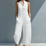 Annegret - Eleganter ärmelloser Jumpsuit