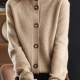 Klara - Cardigan aus Kaschmir im Retro-Stil