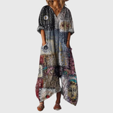 Elsbeth - Maxikleid mit buntem Druck