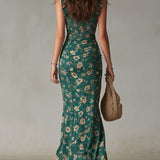 Amalie - Maxikleid im Retro-Boho-Stil