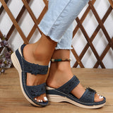 Cornelia - Komfortable Keil-Sandalen