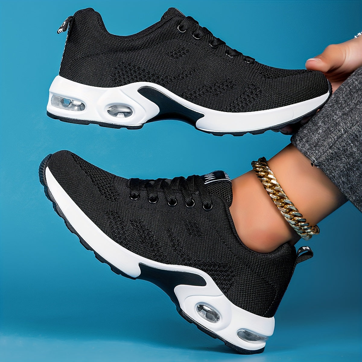Britta - Atmungsaktive, rutschfeste Luftpolster-Sneaker
