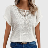 Hanna - Elegante Bluse im Ibiza-Stil