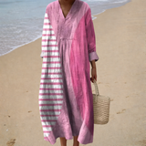 Frieda - Flatterndes Sommerkleid mit Print