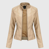 Gerburg - Elegante Lederjacke für Frauen