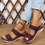 Cornelia - Komfortable Keil-Sandalen