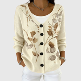 Wilhelmine - Bequemer Strick-Cardigan mit Knöpfen