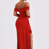 Heidemarie - Luxus Maxi Kleid