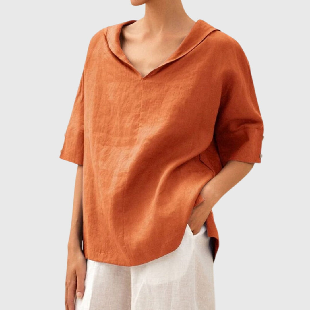 Anna - Lässige Bluse mit lockerer Passform
