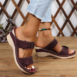 Cornelia - Komfortable Keil-Sandalen