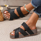 Angelika - Elegante Geflochtene Sandalen