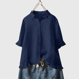 Erna - Elegante & Raffinierte Bluse