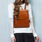 Ingeborg - Vintage gepolsterter Rucksack