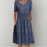 Ursel - Midi-Kleid mit Volants