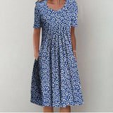 Ursel - Midi-Kleid mit Volants