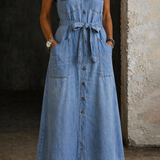 Beate - Denim Kleid
