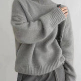 Roswitha - Luxuriöser Rollkragenpullover aus Kaschmir