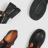 Waltraud - Klassische Mary Jane Schuhe