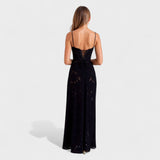 Gerlinde - Maxikleid aus floraler Spitze