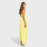 Frauke - Maxikleid in Gelb