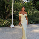 Cornelia - Maxi-Kleid aus Satin
