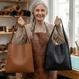 Hannelore - Elegante Umhängetasche aus Leder