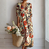 Bettina - Bohemian Blumen Kleid