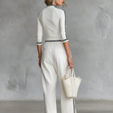 Greta - Sportset mit weitem Hosen und Kordel