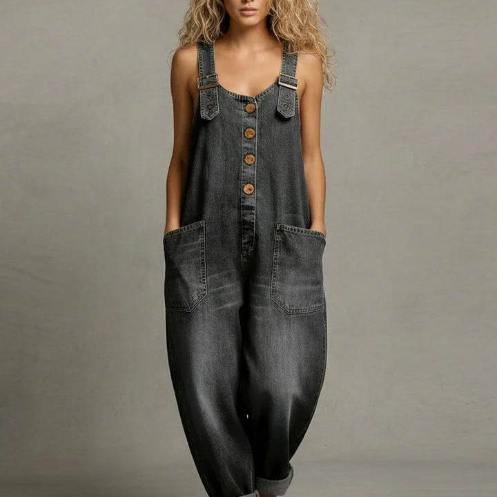 Adelheid - Stylische Jeanskombination mit Taschen