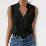 Bettina - Elegantes V-Ausschnitt Top