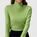 Klarissa - Eleganter Pullover mit Stehkragen