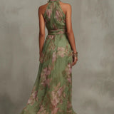 Agnes - Maxikleid mit Falten