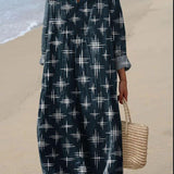 Ottilie - Bohemian Kleid mit Sternenprint