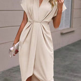 Thea - Midikleid Wickeloptik