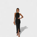 Dorothea - Lange plissierte Robe