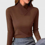 Klarissa - Eleganter Pullover mit Stehkragen