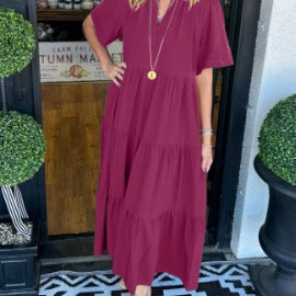 Franziska - Maxikleid mit Bewegung
