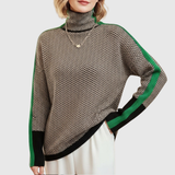 Eleonore - Hochkragen Herringbone Luxe