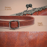 Lieselotte - Vintage Lederhandtasche