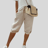 Anna - Elegante Kurze Fließende Komfortshorts