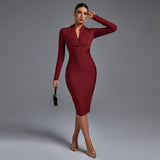 Hulda - Langärmliges Kleid