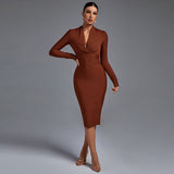 Hulda - Langärmliges Kleid